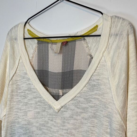 Anthropologie Pilcro Slub Knit Top XS - Picture 3 of 7